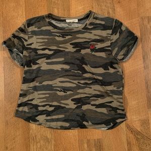 Camo crop top!